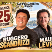 Il Pranzo è Cantato, domenica 25 ottobre con Mauro Levrini e Ruggero Scandiuzzi Il Pranzo è Cantato, domenica 25 ottobre con Mauro Levrini e Ruggero Scandiuzzi