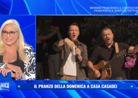 Il liscio e Mirko Casadei su Raiuno a Domenica In Il liscio e Mirko Casadei su Raiuno a Domenica In
