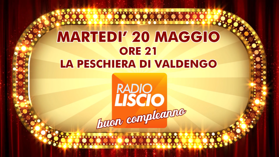 Tutto pronto per la grande festa di compleanno di Radio Liscio