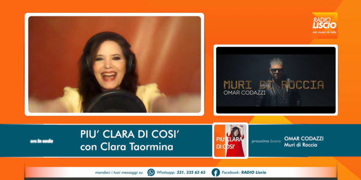 Clara Taormina in radiovisione alle 11