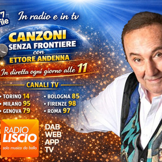 Canzoni Senza Frontiere dal 7 aprile aumenta la copertura tv