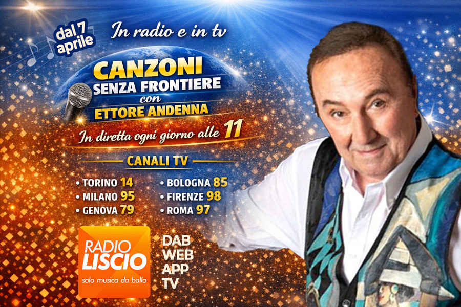 Canzoni Senza Frontiere dal 7 aprile aumenta la copertura tv
