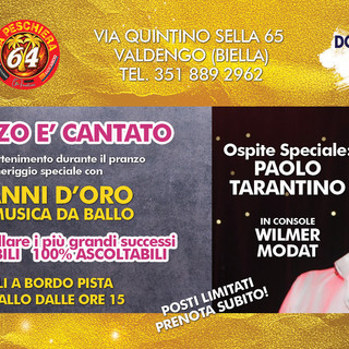 Domenica 14 giugno torna Il Pranzo è Cantato: super ospite Paolo Tarantino