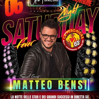 Radio Liscio Live: sabato 6 dicembre la grande musica di Matteo Bensi