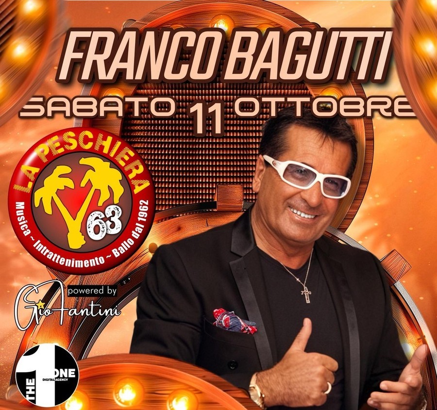 Franco Bagutti alla Peschiera: sabato 11 ottobre si balla in diretta con Radio Liscio Live