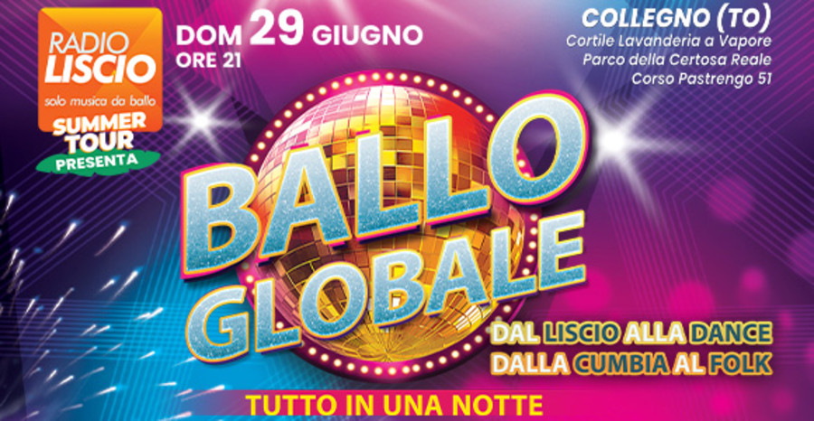 Ballo Globale, per la prima volta nel tempio della musica italiana