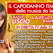 Capodanno con Radio Liscio: la diretta Tv arriva in tutto il Nord e Centro Italia