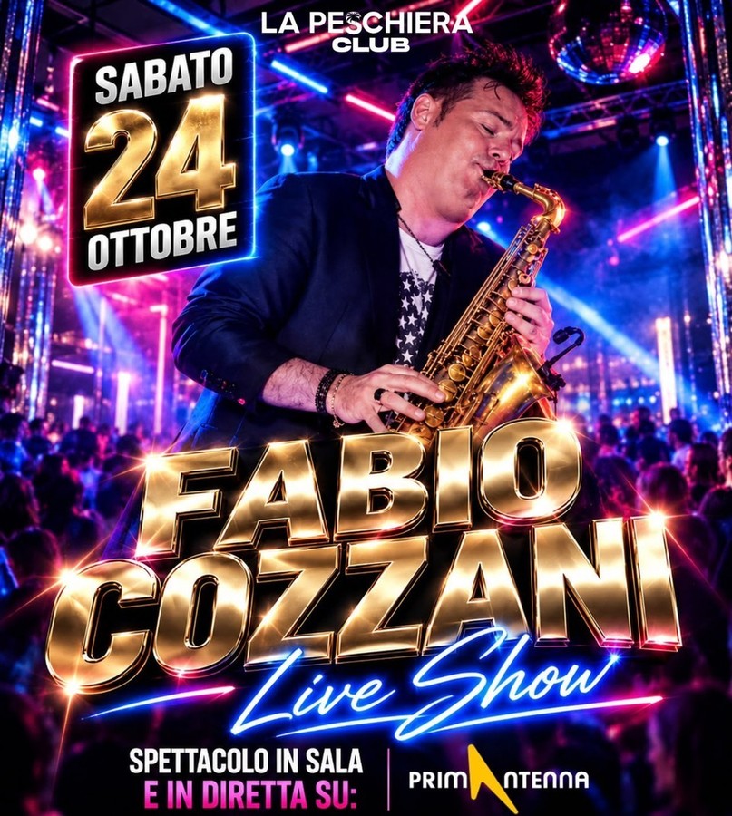 Radio Liscio Live, sabato 24 ottobre arriva l’Orchestra di Fabio Cozzani
