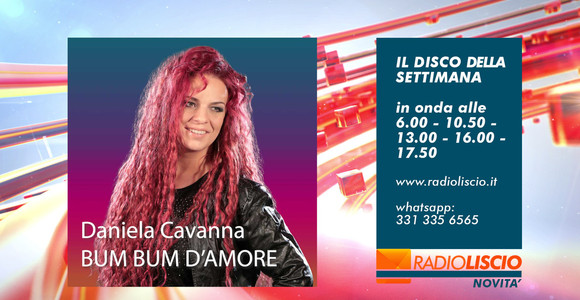 Disco della settimana: Daniela Cavanna - Bum bum d'amore Disco della settimana: Daniela Cavanna - Bum bum d'amore