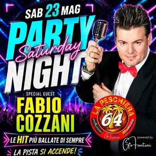 Sabato 23 maggio alla Peschiera arriva l’Orchestra di Fabio Cozzani