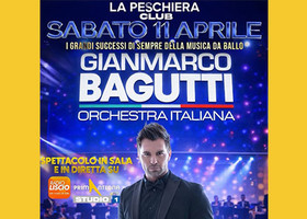 Sabato alla Peschiera arriva l’Orchestra Italiana di Gianmarco Bagutti: una serata che promette spettacolo puro Sabato alla Peschiera arriva l’Orchestra Italiana di Gianmarco Bagutti: una serata che promette spettacolo puro