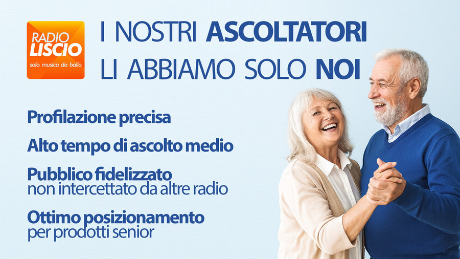 Radio Liscio lancia la campagna: “I nostri ascoltatori li abbiamo solo noi”