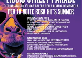 Torna a Rimini la Liscio Street Parade, la grande balera sul mare