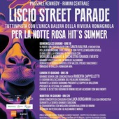 Torna a Rimini la Liscio Street Parade, la grande balera sul mare