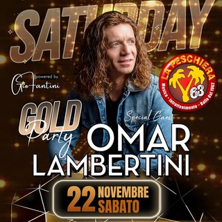 Radio Liscio Live: sabato sul palco Omar Lambertini, in diretta su Primantenna TV