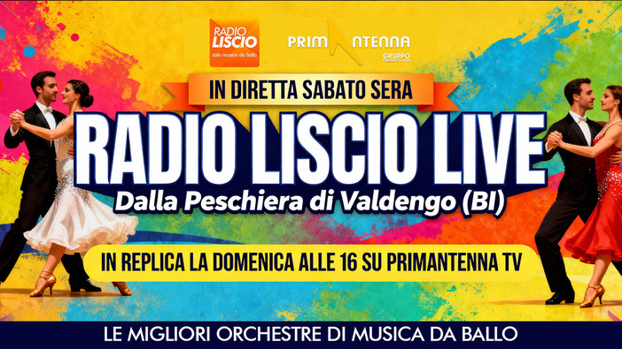Radio Liscio Live: da questa settimana le repliche alla domenica pomeriggio Radio Liscio Live: da questa settimana le repliche alla domenica pomeriggio