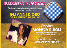 Il Pranzo è Cantato torna alla Peschiera: domenica 10 maggio con Monica Riboli
