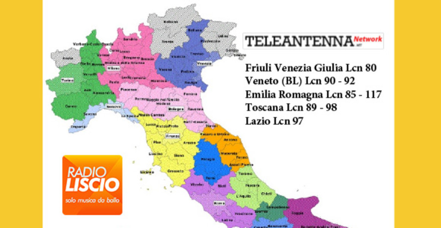 Radio Liscio sbarca su TeleAntenna: ogni mattina in quattro regioni Radio Liscio sbarca su TeleAntenna: ogni mattina in quattro regioni